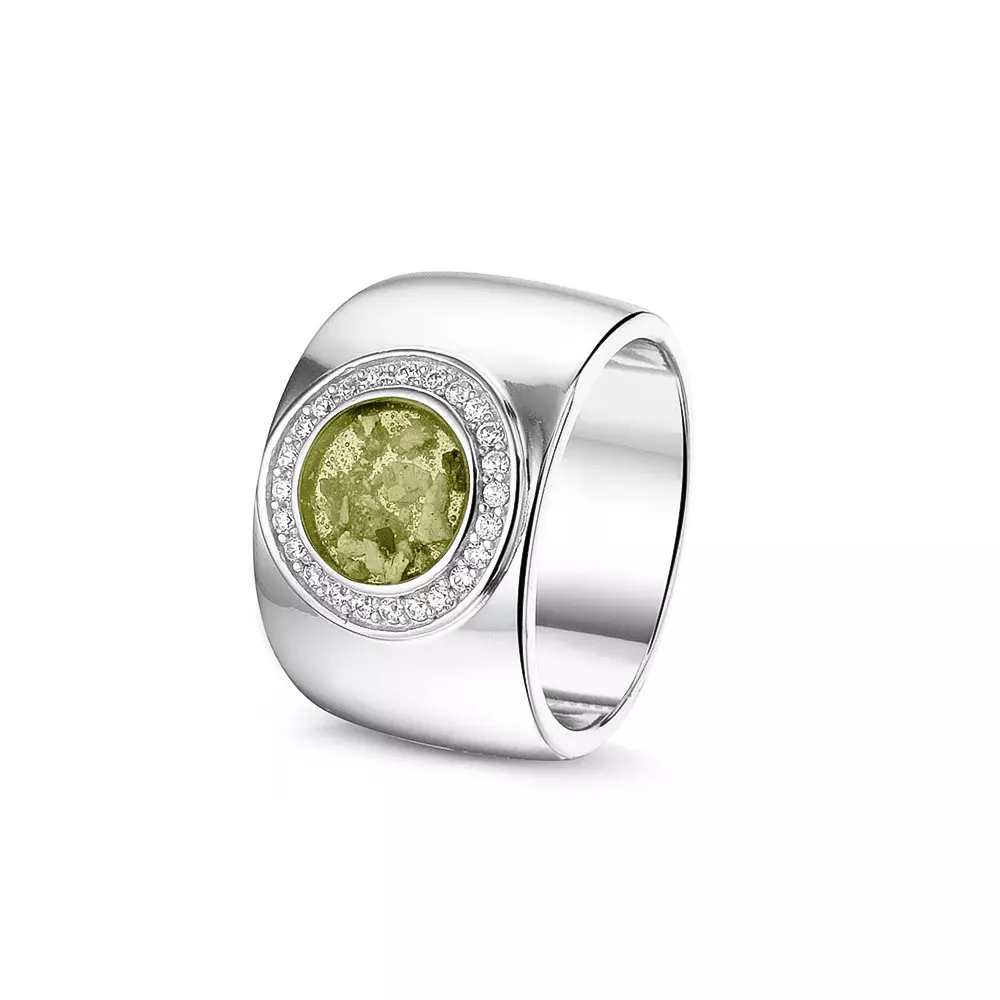 See You Gedenksieraden - Zilveren memorial ring, as-sieraad - RWS-007-54