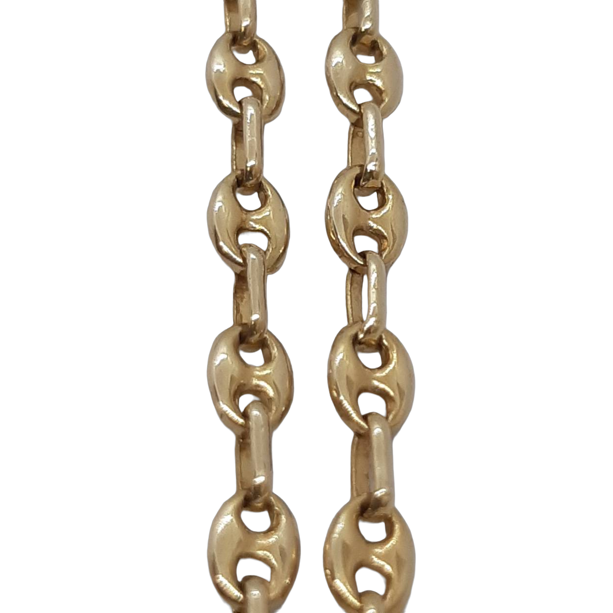 De gouden ketting BREA-0002891 is een elegant sieraad van 18 karaat goud, met een glanzende afwerking en een breedte van 3 mm. De ketting heeft een gewicht van 10,84 gram en een lengte van 55 cm. Ideaal voor dagelijks gebruik en speciale gelegenheden, draag het solo voor een subtiele uitstraling of combineer met andere sieraden voor een modieuze look.