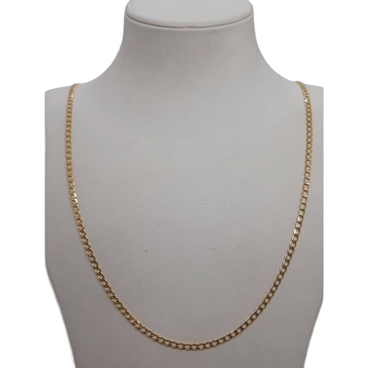 Deze gouden ketting, modelnummer BREA-0002882, is een verfijnd sieraad van 14 karaat goud. Met een lengte van 50 cm en een breedte van 2,6 mm, weegt de ketting 2,38 gram. Deze schitterende, goudkleurige ketting straalt luxe uit en past perfect bij zowel dagelijkse als formele outfits, waardoor je elke look compleet maakt.