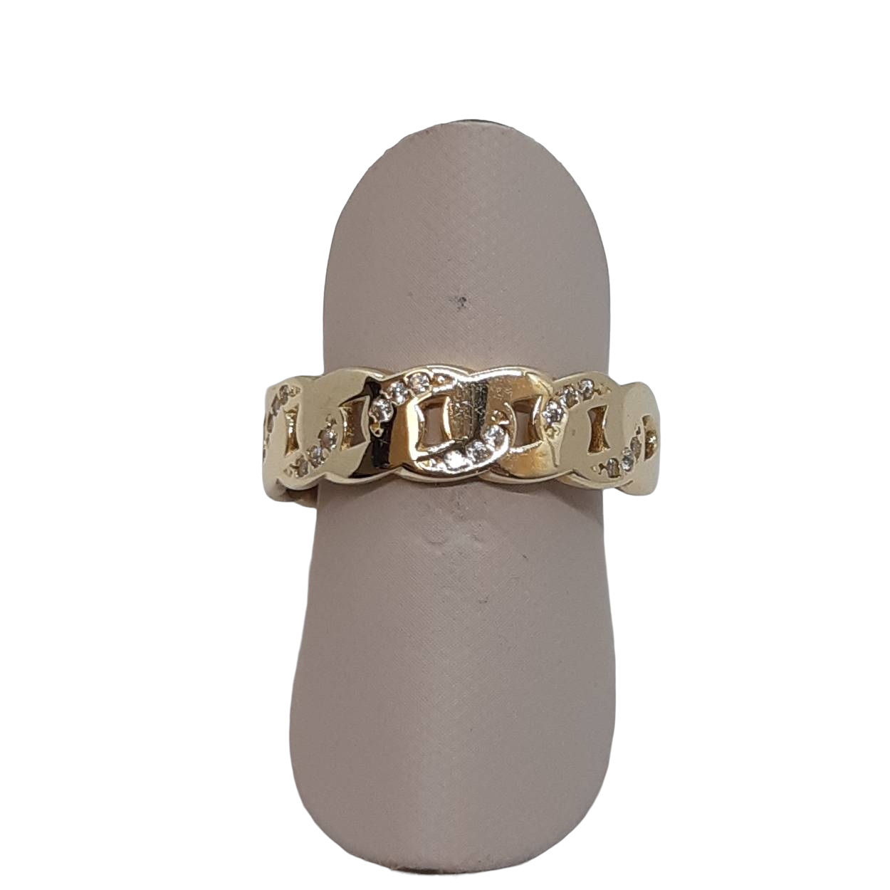 De prachtige gouden ring modelnummer BREA-JOY-0002872 is een schitterend sieraad uitgevoerd in 14 karaat goud met glanzende details. De ring, maat 54, heeft een elegante gouden kleur en is bezet met fonkelende stenen. Deze ring is perfect om te dragen bij speciale gelegenheden of feesten. Combineer het met andere gouden sieraden voor een verfijnde look.