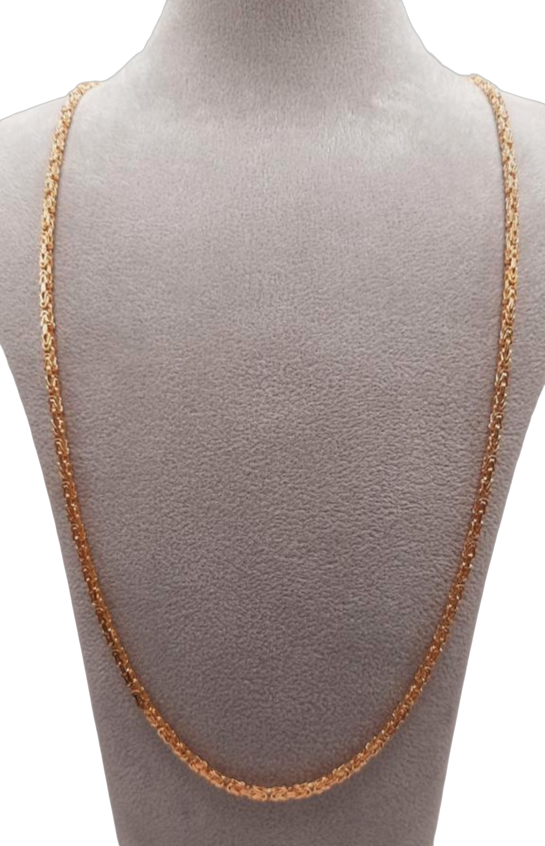 Deze koningsketting 14kt, modelnummer 0002286, is gemaakt van 14 karaat goud. Hij is 60 cm lang, heeft een breedte van 2 mm en een gewicht van 8,1 gram. De ketting heeft een prachtige goudkleur. Perfect voor zowel alledaagse als formele gelegenheden. Draag hem solo of combineer met andere sieraden voor extra flair.