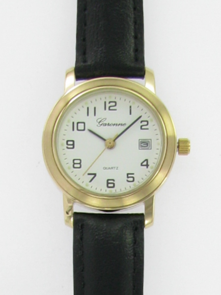 Dit is een horloge van het merk Garonne.