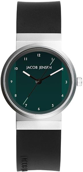De Jacob Jensen New 725 een mooi staal horloge door zijn eenvoud en flatteuze details een horloge wat past bij iedere outfit zowel klassiek als modern.!