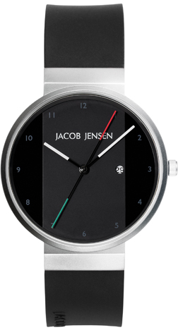 Dit 732 Jacob Jensen horloge is een stijlvol horloge van hoge kwaliteit. 2 jaar garantie!