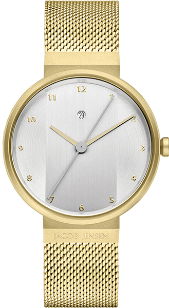 Dit 783 Jacob Jensen horloge is een stijlvol horloge van hoge kwaliteit. 2 jaar garantie.