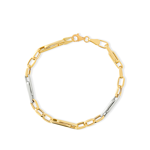 Deze armband is van het merk Swing Jewels. Het is een damessieraad gemaakt van goud, 14 karaat, (legering: 0.585).