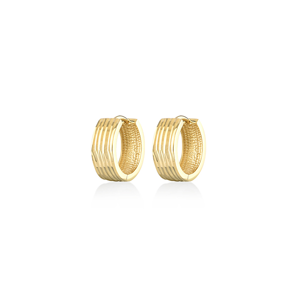 Dit zijn oorbellen in goud 18 k van het merk Swing Jewels.