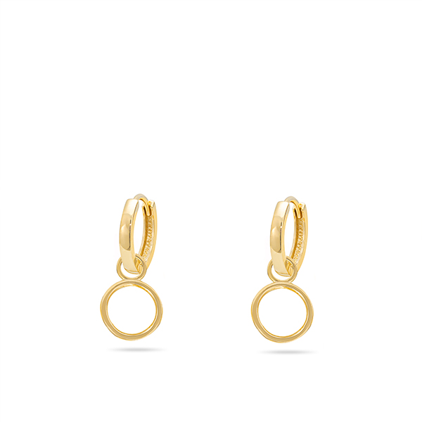 Dit zijn creolen van het merk Swing Jewels.