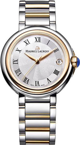 Algemeen
Geslacht: dames
Model: FA1004-PVP13-110-1

Voordelen
- band edelstaal zilver/goud (bicolor)
- wijzerplaat zilver met zwarte romeinse cijfers
- glas is zeer krasvast
- handige onzichtbare klep sluiting
- luxueuze uitstraling door romeinse cijfers
- datum
- spat waterdicht: handenwassen, regen
- quartz
- maat kast 32mm (breedte) 9mm (dikte)



