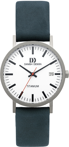Dit is een prachtig horloge van het merk Danish Design. De kast is gemaakt van titanium. Dit is een quartz horloge.