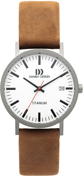 Dit is een prachtig horloge van het merk Danish Design. De kast is gemaakt van titanium. Dit is een quartz horloge.