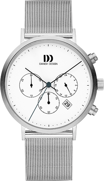Dit is een horloge van het merk Danish Design gemaakt voor heren.
De specificaties zijn als volgt:
Kastmaat: 40,5 mm
Kastdikte: 9,2
Bandlengte: 204
Bandbreedte: 20
Gewicht: 68 gram
Waterdichtheid: 3 ATM / 30 Meter / 100 Feet
Dit horloge heeft de volgende functies/eigenschappen:
Chronograaf
Datumaanduiding