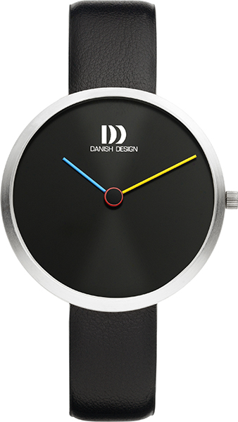 Dit Danish Design horloge heeft een roestvrijstalen kast met een diameter van 36mm en is voorzien van een leren band. In de kast bevindt zich een kwaliteitsuurwerk en is afgewerkt met mineraalglas. Het horloge is 3ATM