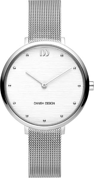 Danish Design horloge edelstaal