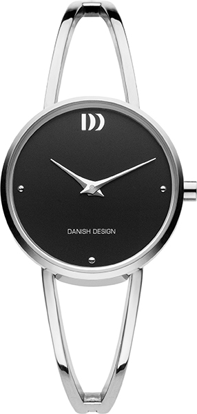 De Danish Design Cloe horloge, modelnummer IV63Q1230, heeft een analoge quartz beweging en een ronde zilverkleurige roestvrijstalen kast en band. Het heeft waterbestendigheid niveau 3, mineraal glas en een zwarte wijzerplaat met stippenpatroon. Draag dit stijlvolle horloge als accessoire voor dagelijks gebruik of casual gelegenheden. Perfect voor wie een tijdloze uitstraling zoekt.