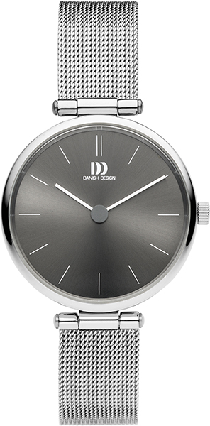 De ronde, geborstelde wijzerplaat met ronde kern geeft dit horloge zijn verfijnde look en feel. Ook de speciaal ontworpen 12-uursmarkering en de manier waarop de band op de horlogekast zit, maakt dit horloge een echte klassieker in design.