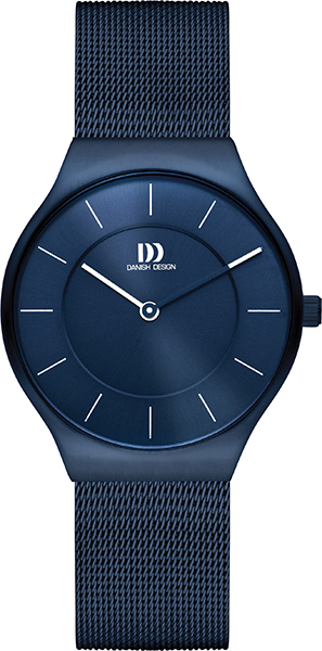 Danish Design horloge IV69Q1259 met band blauw milanees staal.