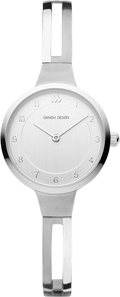 Dit dameshorloge is van het merk Danish Design. Het is een analoog horloge met een band gemaakt van titanium.De diameter van de kast is26 mm.
De verdere specificaties van het horloge zijn als volgt:
Glassoort: mineraal
Kastmateriaal: titanium
Waterdichtheid: 3 ATM
Techniek: quartz
Kastkleur: zilver
Kastvorm: rond
Wijzerplaatkleur: zilver
Index: cijfers
Bandkleur: zilver
