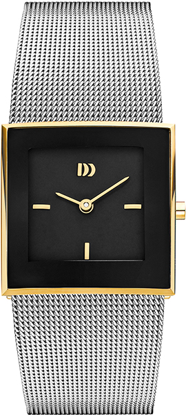 Mooi vierkant horloge van danish design