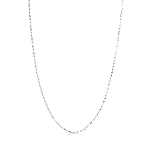 Collier 925 Sterling zilver met witte zirkonia uit de Ellera collectie van Sif Jakobs - Lengte: 47 cm