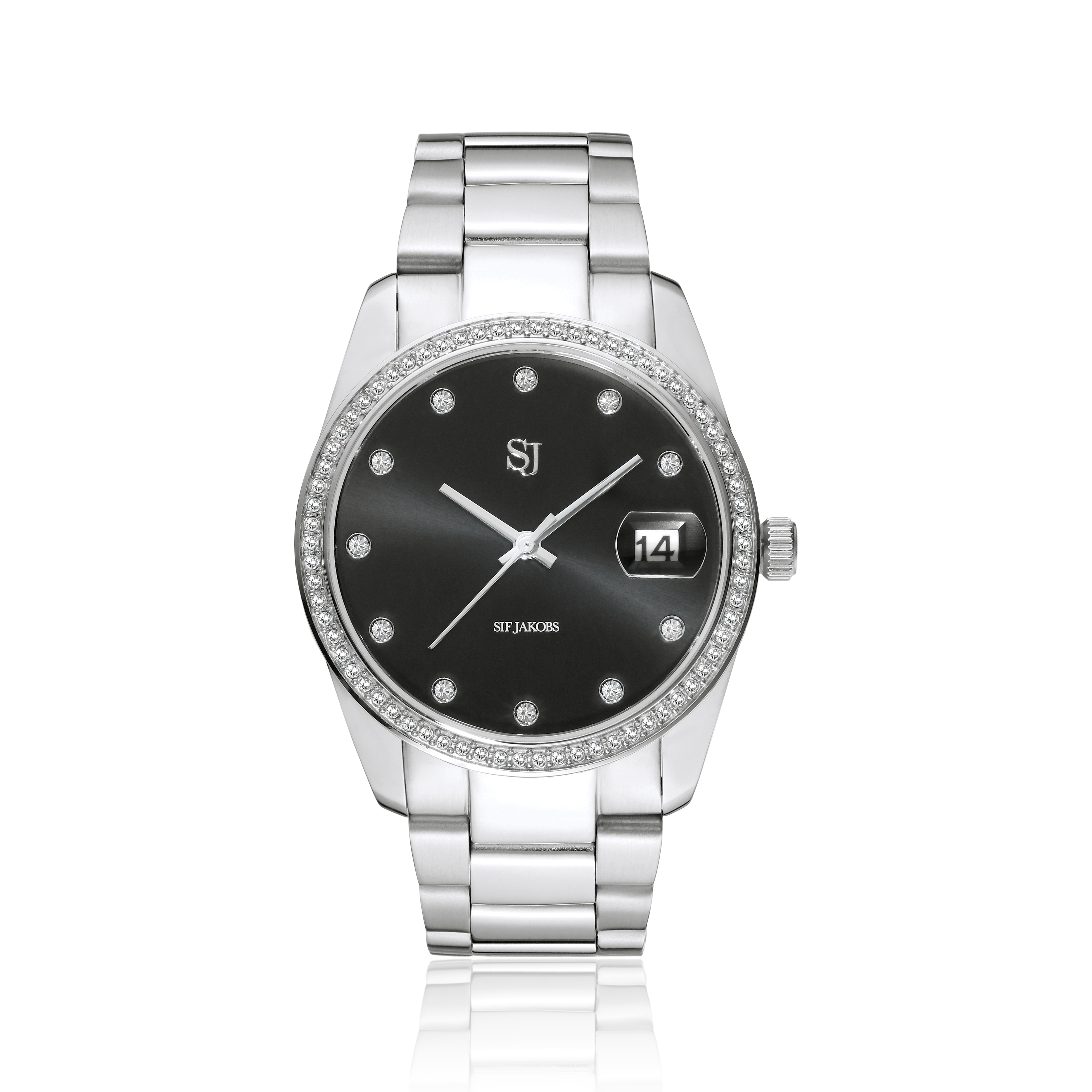 Dit is een horloge van het merk Sif Jakobs gemaakt voor dames.
De specificaties zijn als volgt:
Kastdikte: 10.5
Bandlengte: 185
Bandbreedte: 18
Ringmaat: -
Waterdichtheid: 5ATM