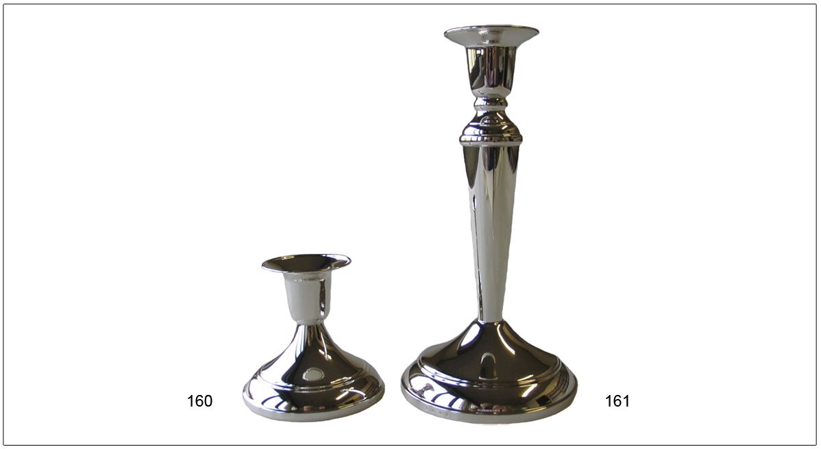 ZILVEREN KANDELAAR 18CM