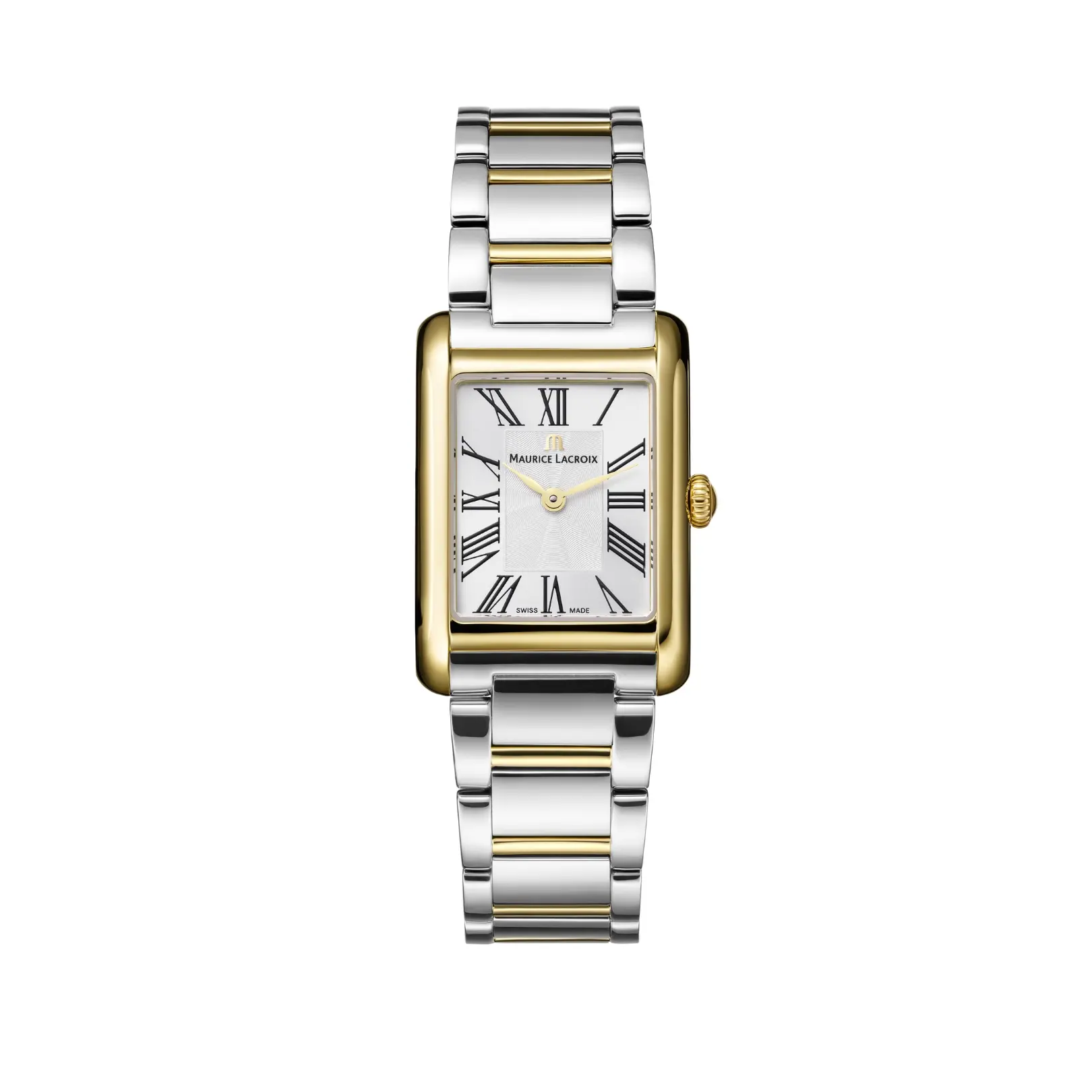 Dit is een horloge van het merk Maurice Lacroix gemaakt voor dames.
De specificaties zijn als volgt:
Kastmaat: 24x34 mm
Waterdichtheid: 5 ATM / 50 Meter / 165 Feet