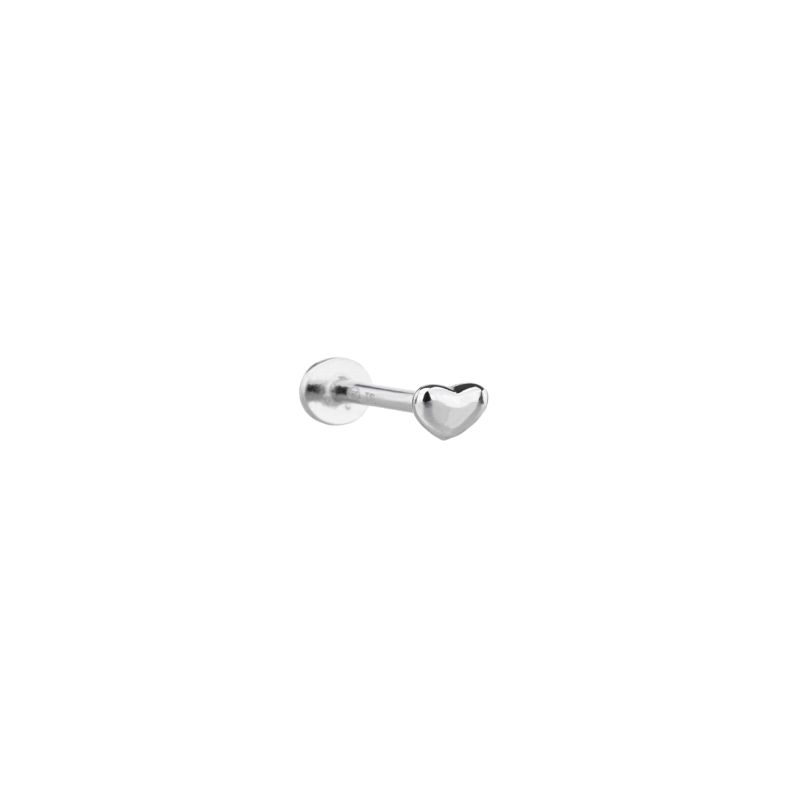 MY iMenso ODM "1 ear piercing Heart 3,5mm" earstud (925/rhod-plated)