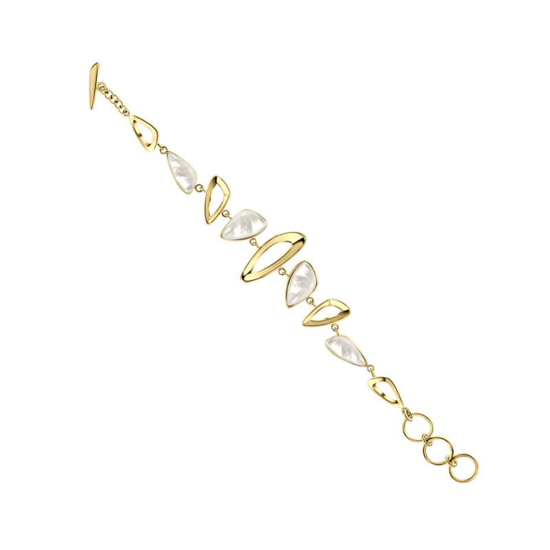 MY iMenso Eterno "Michelo MOP bracelet (925/0.5Mgold-plated) 