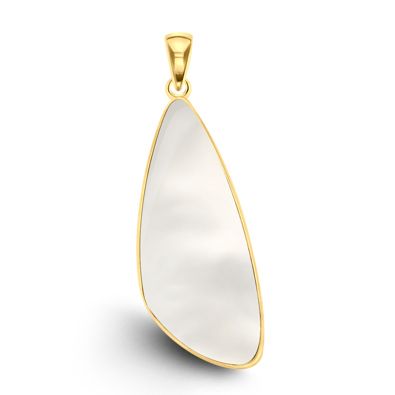 MY iMenso Eterno "Michelina MOP" pendant (925/0,5M gold-plated) 