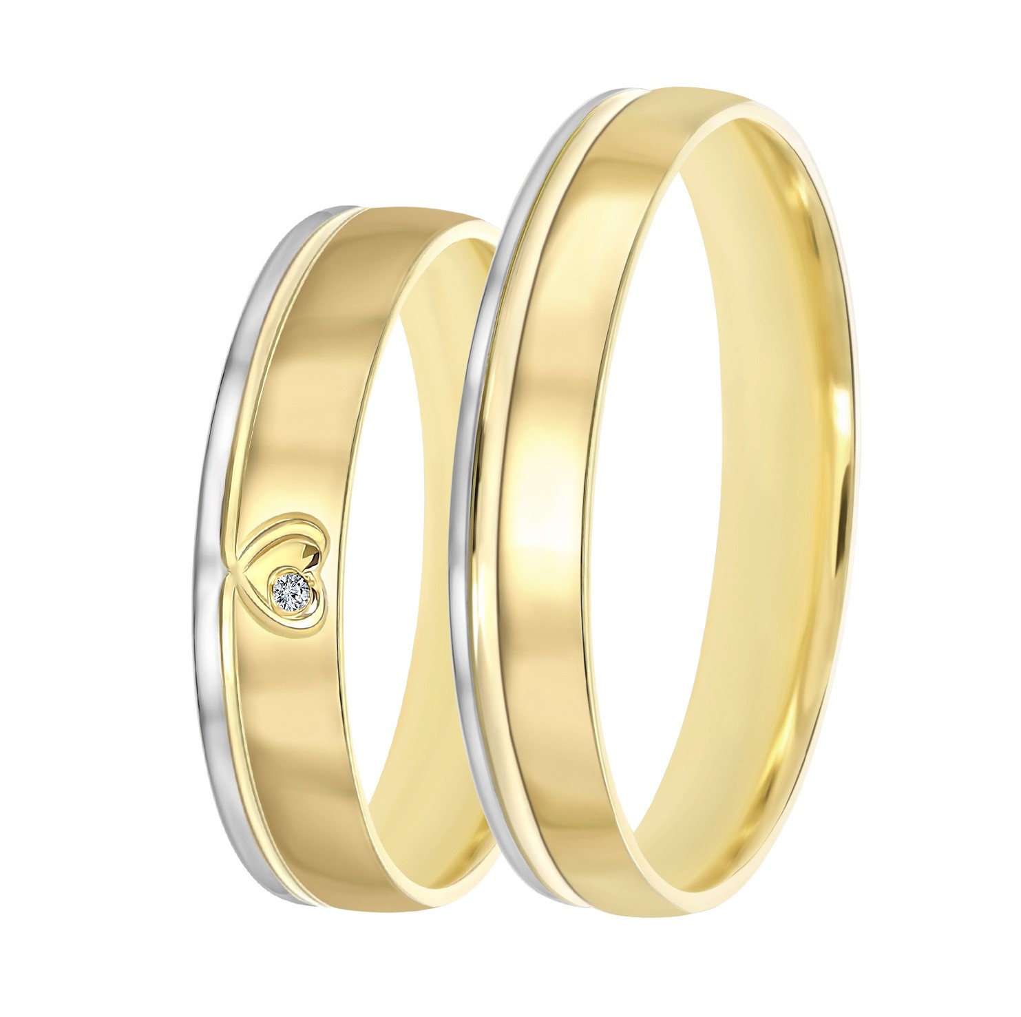 Onze trouwringen zijn verkrijgbaar in alle maten en kleuren en kunnen worden vervaardigd in 9, 14 of 18 karaat goud. Daarnaast bieden we de mogelijkheid om de ringen te laten bezetten met Swarovski zirkonia of hoogwaardige, gecertificeerde diamanten. Alle modellen zijn ook beschikbaar in zilver of platina. Bij aankoop van een set trouwringen ontvangt u van ons een gratis gravure cadeau, ter waarde van €49.