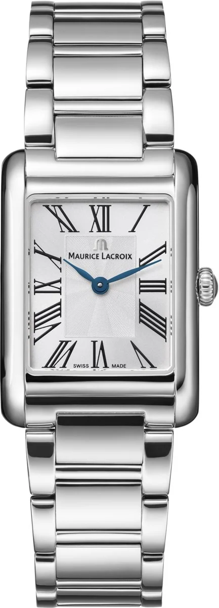 De MAURICE LA CROIX FIABA SQUARE FA1205-SS002-110-1 is een elegante polshorloge perfect voor elke gelegenheid. Met zijn stijlvolle design en nauwkeurige uurwerk voegt het verfijning toe aan uw look. Draag het losjes om uw pols voor een casual uitstraling of strakker voor een formele setting. Deze horloge straalt luxe en klasse uit.