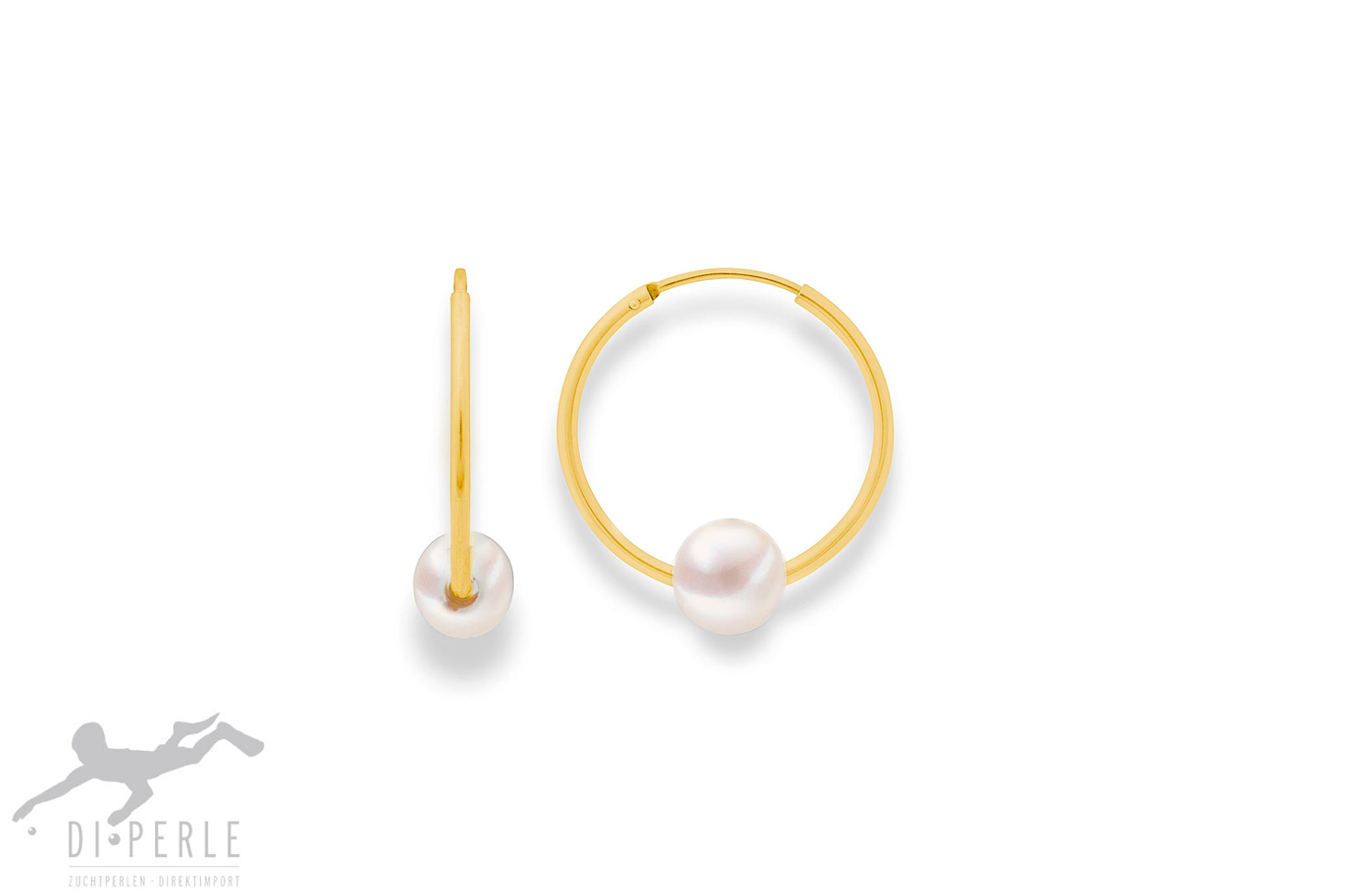 Deze Di Perle zilveren oorringen, modelnummer 09651015, zijn elegante creolen van goudkleurig zilver. Ze bevatten een zoetwaterparel, wat ze een verfijnde uitstraling geeft. Perfect te dragen bij zowel casual als formele gelegenheden voor een vleugje luxe. Draag ze met opgestoken haar om de prachtige details te accentueren.