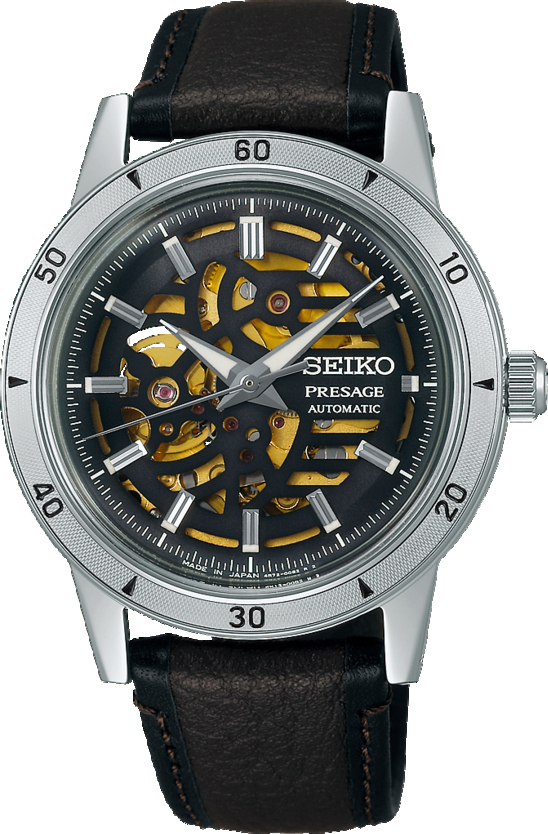 Dit is een herenhorloge van het merk Seiko. Het is een analoog horloge gemaakt van staal. De diameter van de kast is 39.5 mm en de kast is 12 mm dik.
De verdere specificaties van het horloge zijn als volgt:
Kastvorm: rond
Kastkleur: zilverkleurig
Kastmateriaal: staal
Bandbreedte: 20 mm
Bandlengte: 259.5 mm
Sluiting: gesp
Wijzerplaatkleur: overig
Glassoort: hardlex mineraal glas
Waterdichtheid: 5 ATM
Techniek: automaat