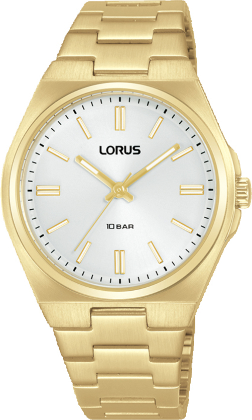 Dit is een dameshorloge van het merk Lorus. Het is een analoog horloge gemaakt van doublé. De diameter van de kast is 34 mm en de kast is 9.6 mm dik.
De verdere specificaties van het horloge zijn als volgt:
Kastvorm: rond
Kastkleur: zilverkleurig
Kastmateriaal: doublé
Sluiting: vouwsluiting met drukker
Wijzerplaatkleur: wit
Glassoort: hardlex mineraal glas
Waterdichtheid: 10 ATM
Techniek: quartz