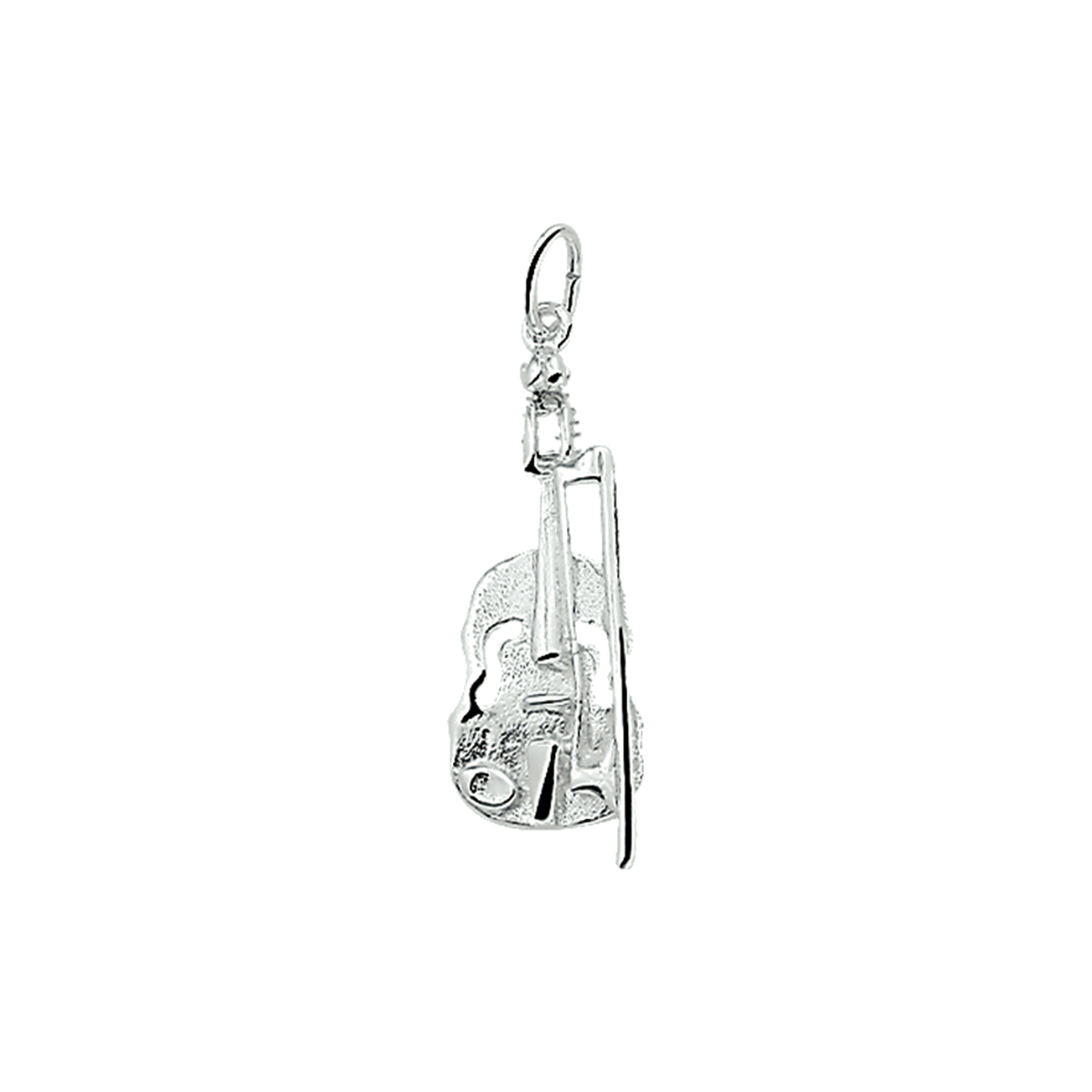 hanger viool zilver wit