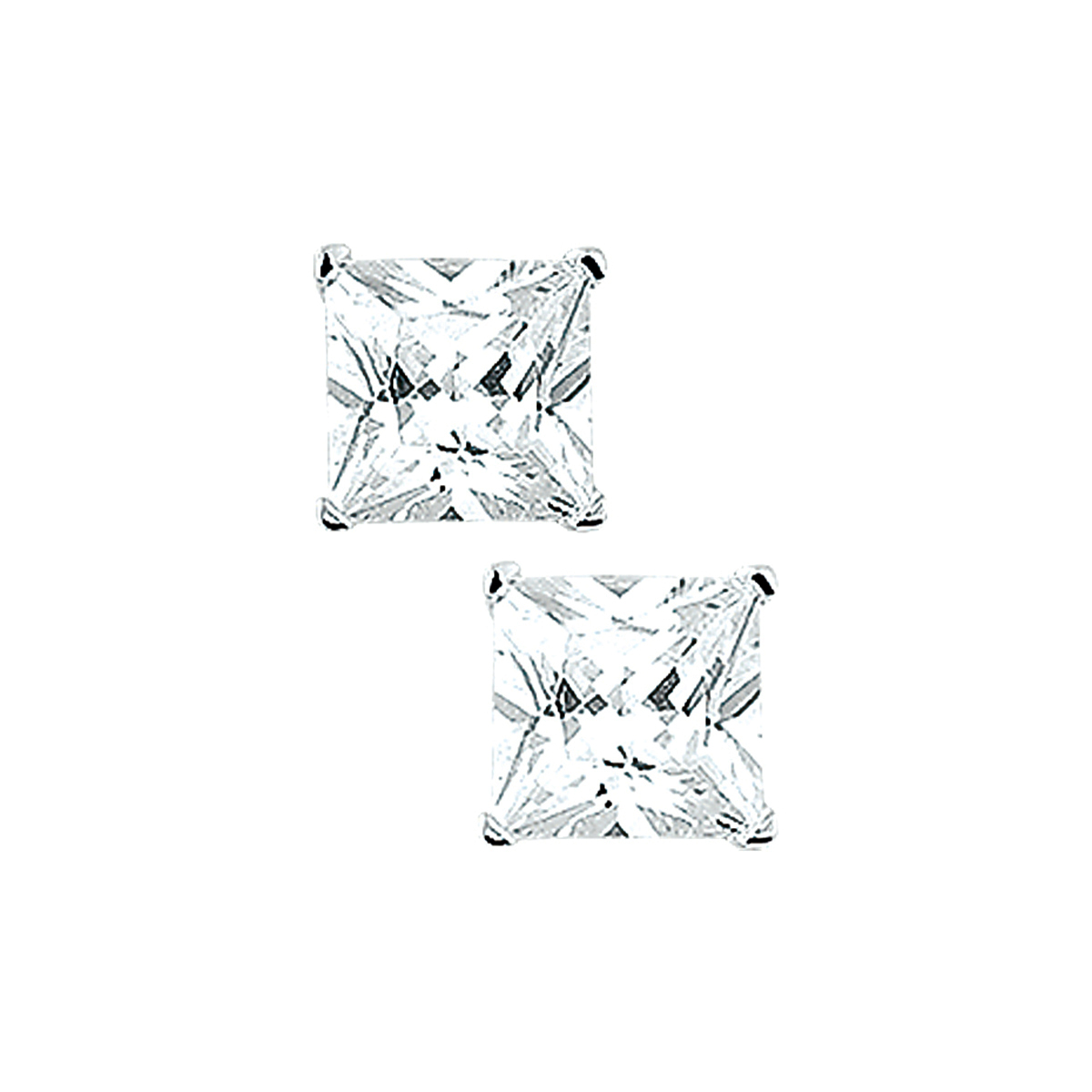Exclusief en elegant, deze zilveren oorknoppen zijn perfect voor elke gelegenheid. Met een gewicht van 2,98 gram en een breedte van 8 mm, stralen ze met een prinsesgeslepen, transparante zirkonia. De glanzende zilveren afwerking maakt ze een tijdloos accessoire. Draag ze als verfijnde aanvulling op je dagelijkse outfit of voor een speciale gelegenheid.