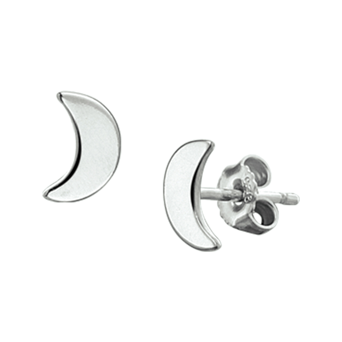 Het product ZILVER OORSIERADEN hebben deze elegante stud maan oorbellen . Perfect voor dagelijkse elegantie en speciale gelegenheden, combineer met andere zilveren sieraden voor een verfijnde look.