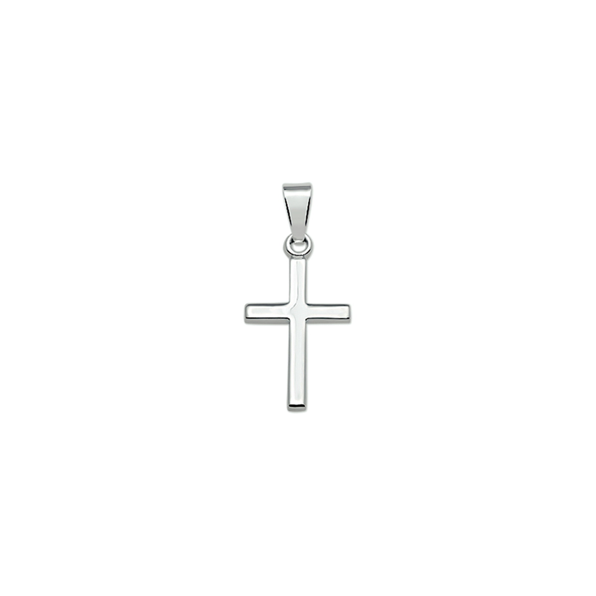hanger kruis zilver gerhodineerd