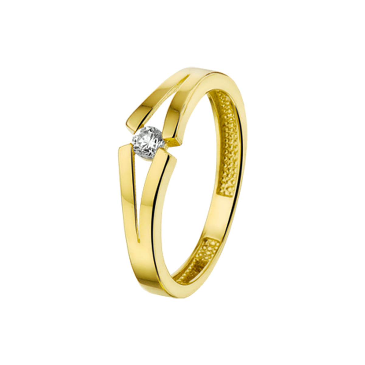  17.25 mm (54) Goud Zirkonia