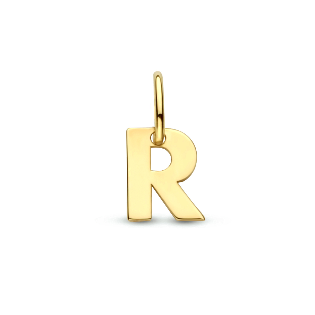 Gouden Hanger/Bedel Letter R 