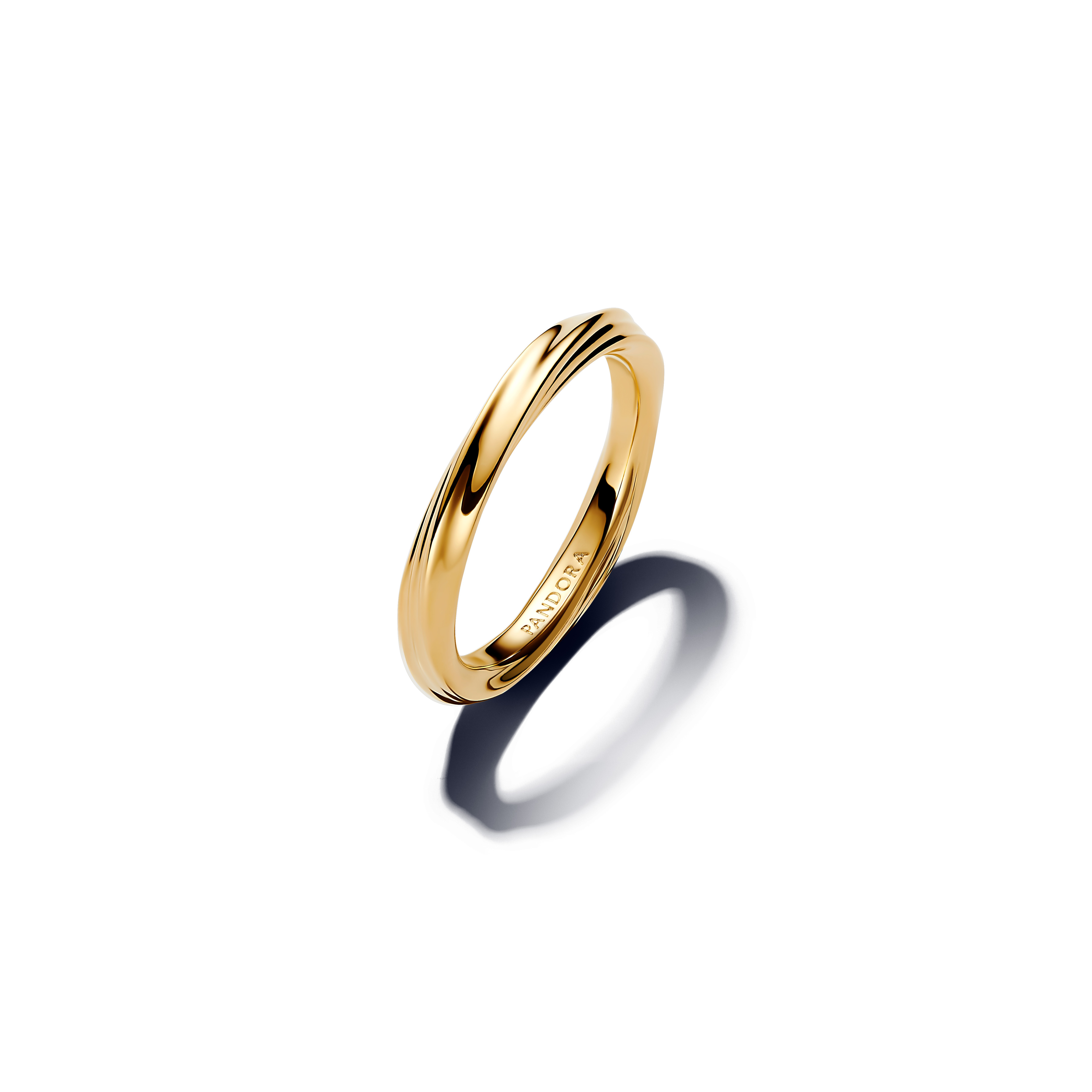 Pandora - Shine Twisted Ring - 163888C00-54