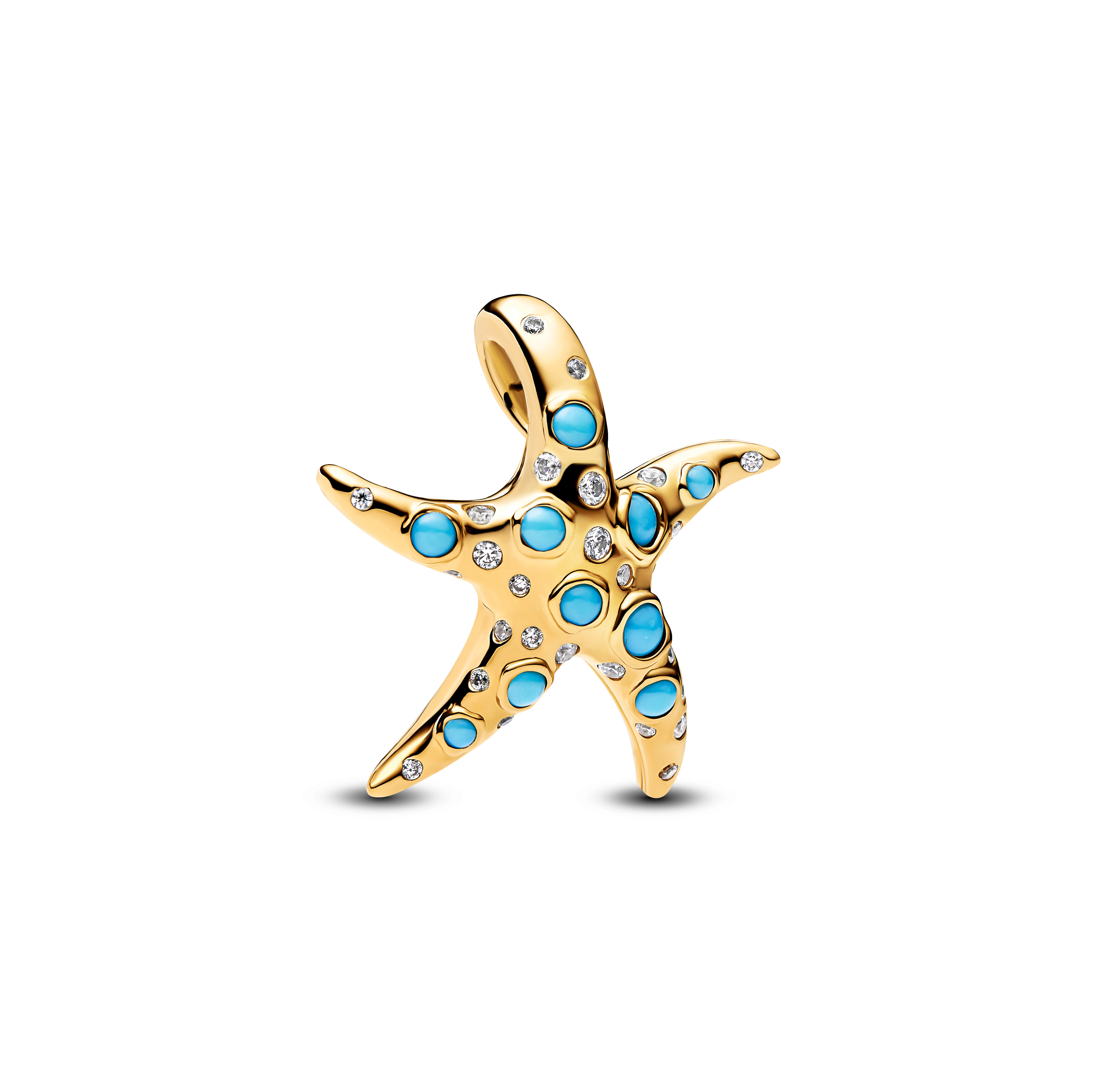 Pandora - Shine, zeester met blauwe zirconia - 763818C01