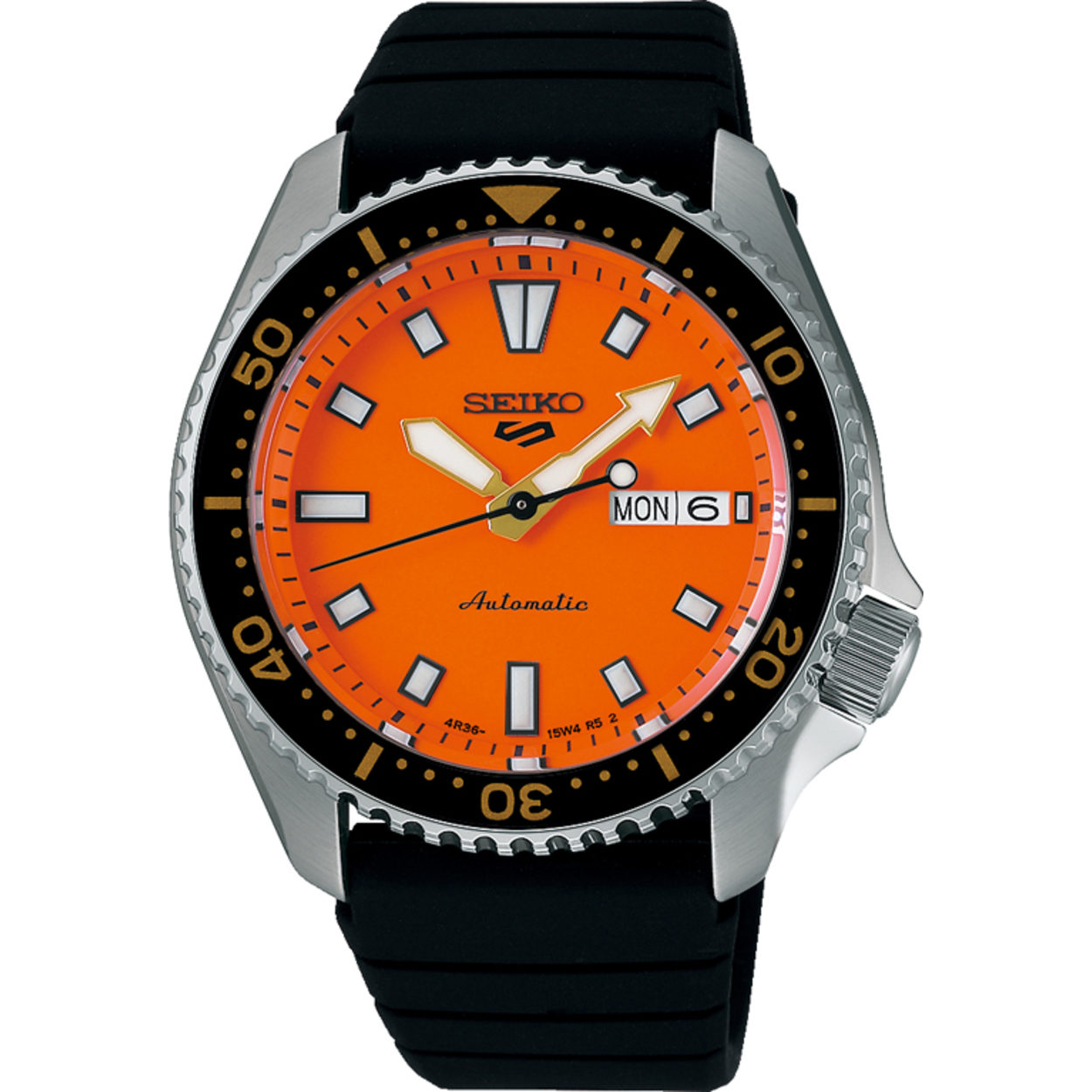 Dit is een horloge van het merk Seiko.