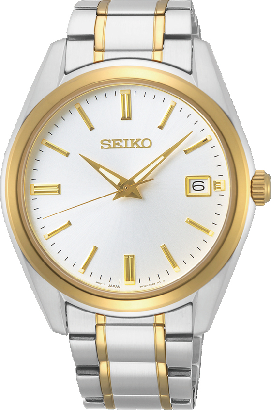 Dit herenhorloge is van het merk Seiko. Het is een analoog horloge gemaakt van staal. De diameter van de kast is 40.2 mm en de kast is 8.5 mm dik.
De verdere specificaties van het horloge zijn als volgt:
Glassoort: saffier glas
Bandbreedte: 20
Kastmateriaal: staal
Waterdichtheid: 10 ATM
Techniek: quartz