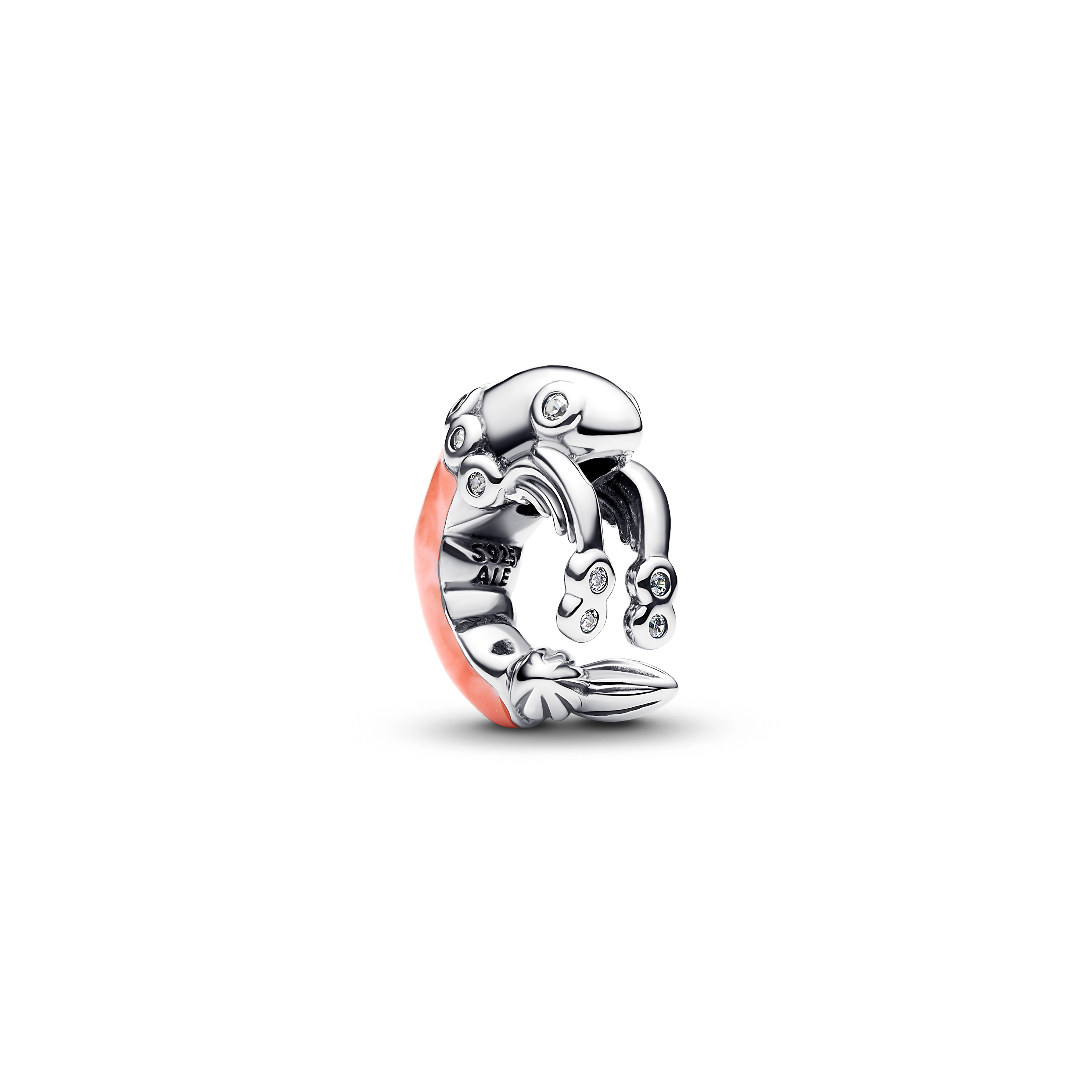Vier de schoonheid van de kleine wonderen van het leven met een delicate garnaalbedel die veerkracht en verwondering symboliseert.