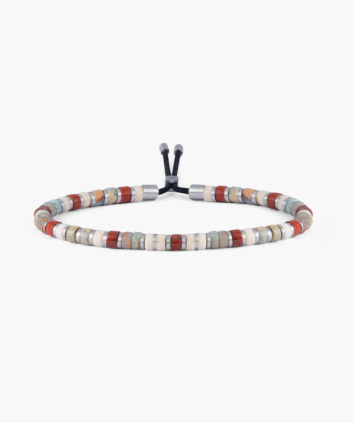 Brontide 4mm Adjustable Hakone-Silver, M 18-19cm