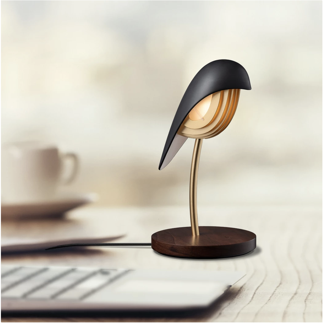 DacqiConcept Bird Onyx Black lampje BR01-OB