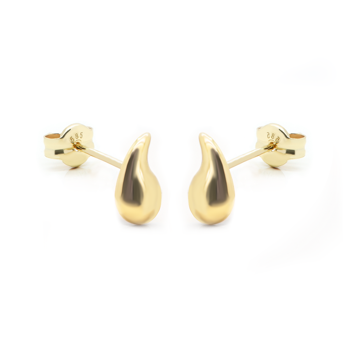 Dit zijn onze 14 karaat gouden Oorstekers MERI Drops. De oorbellen zijn gemaakt van massief 14K goud. Maak unieke en blijvende combinaties met onze 14K oorbellen en oorstekers.
