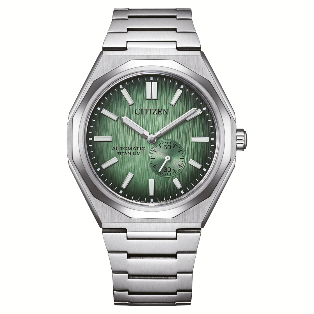 Citizen - Super Titanium Zenshin 60 Horloge, automaat, saffierglas, 100 meter WR - NK5020-58X